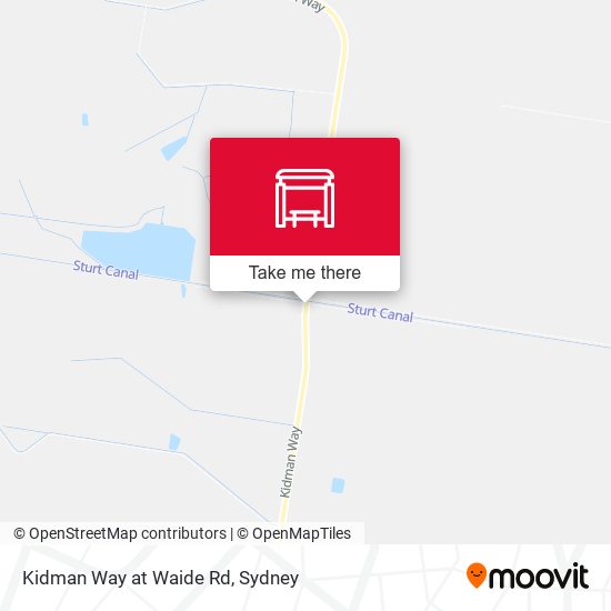 Kidman Way at Waide Rd map