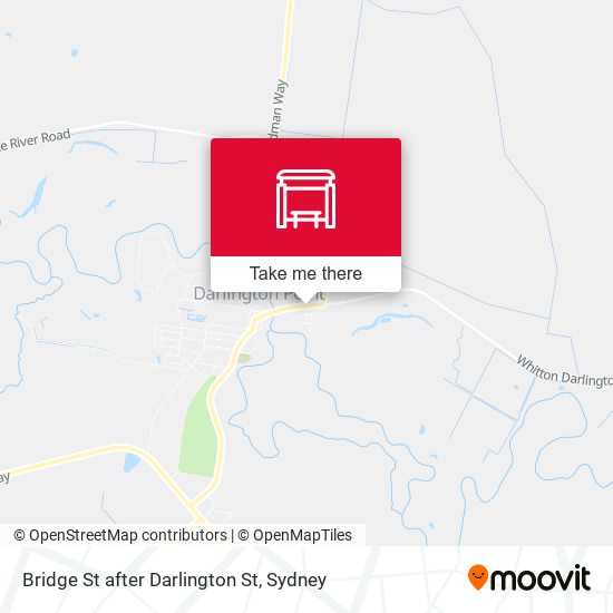 Bridge St after Darlington St map