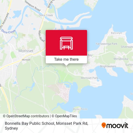 Bonnells Bay Public School, Morisset Park Rd map