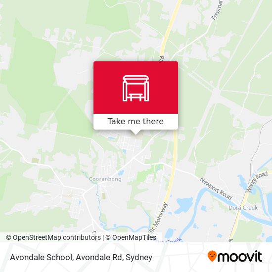 Avondale School, Avondale Rd map