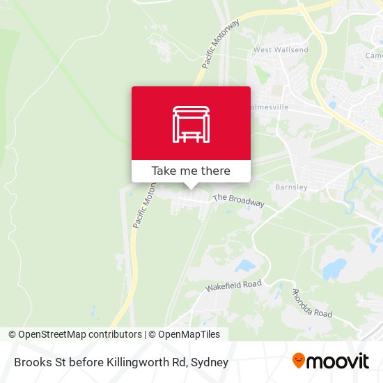 Brooks St before Killingworth Rd map