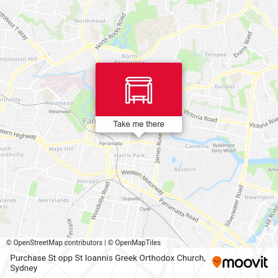 Purchase St opp St Ioannis Greek Orthodox Church map