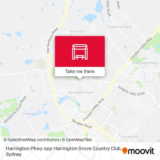 How to get to Harrington Pkwy opp Harrington Grove Country Club in
