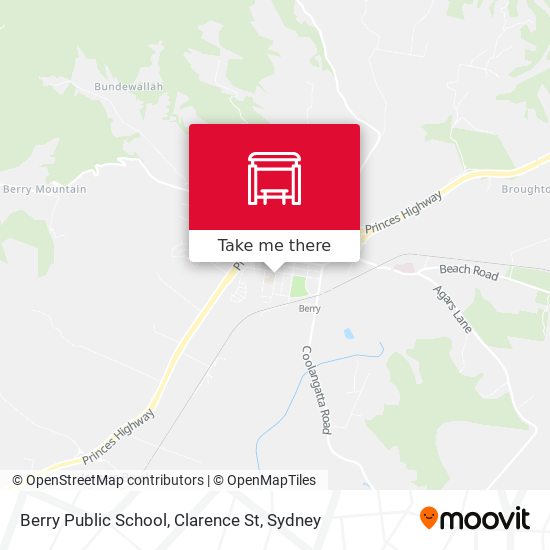 Berry Public School, Clarence St map