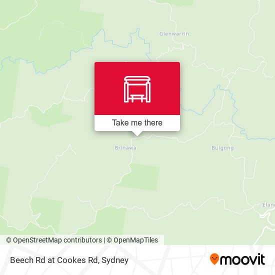 Beech Rd at Cookes Rd map