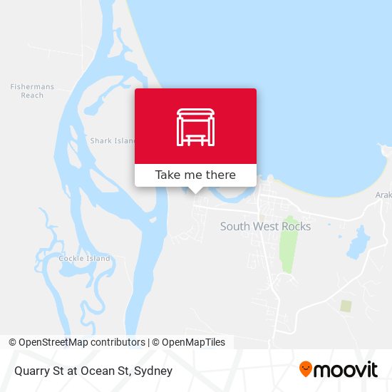 Quarry St at Ocean St map