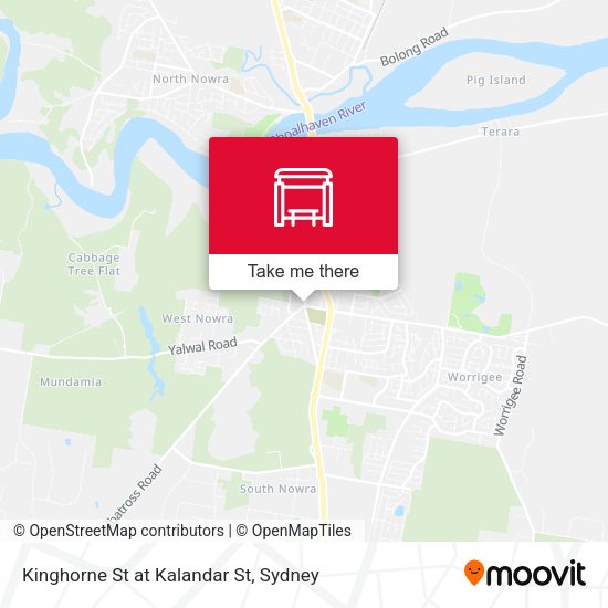 Kinghorne St at Kalandar St map