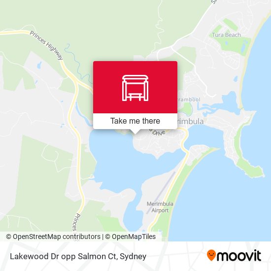 Lakewood Dr opp Salmon Ct map