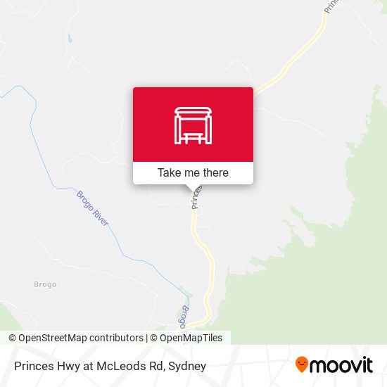 Princes Hwy at McLeods Rd map