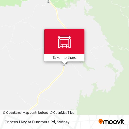 Princes Hwy at Dummets Rd map