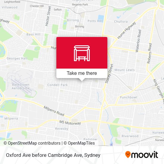 Oxford Ave before Cambridge Ave map