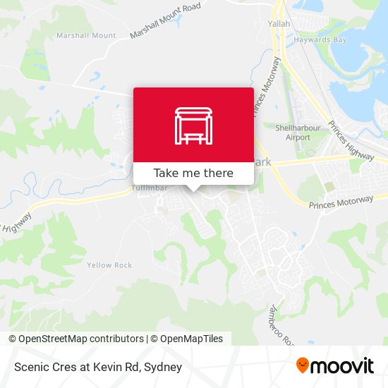 Scenic Cres at Kevin Rd map