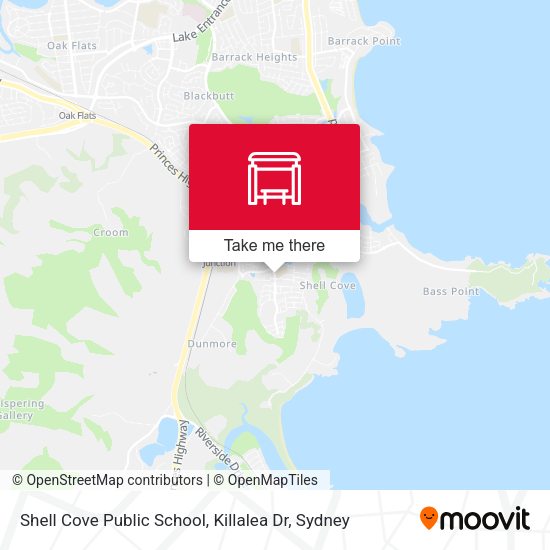 Shell Cove Public School, Killalea Dr map