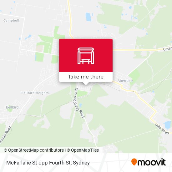 McFarlane St opp Fourth St map