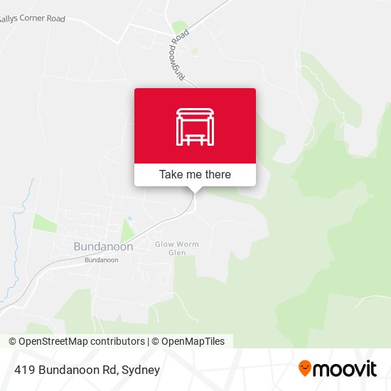 419 Bundanoon Rd map