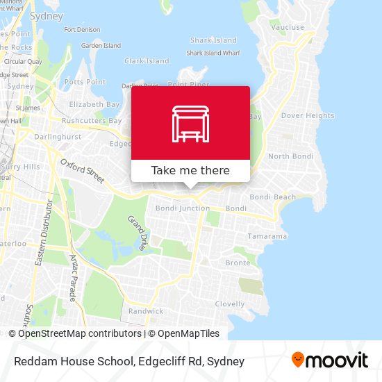 Reddam House School, Edgecliff Rd map