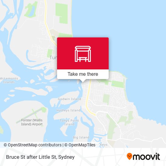 Bruce St after Little St map