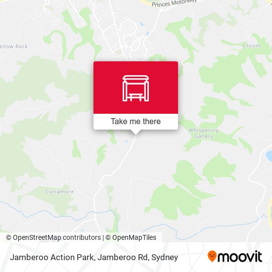 Jamberoo Action Park, Jamberoo Rd map