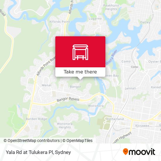Yala Rd at Tulukera Pl map