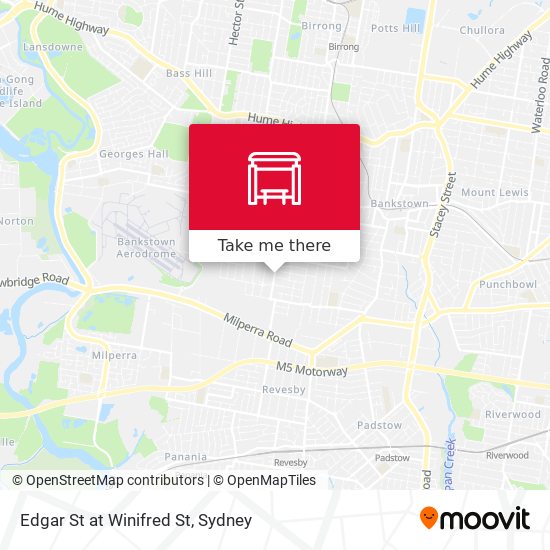 Edgar St at Winifred St map