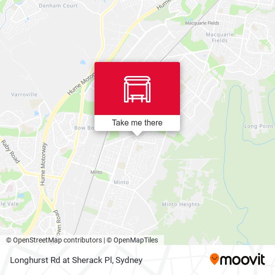 Longhurst Rd at Sherack Pl map