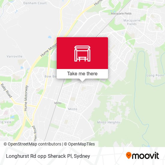 Longhurst Rd opp Sherack Pl map