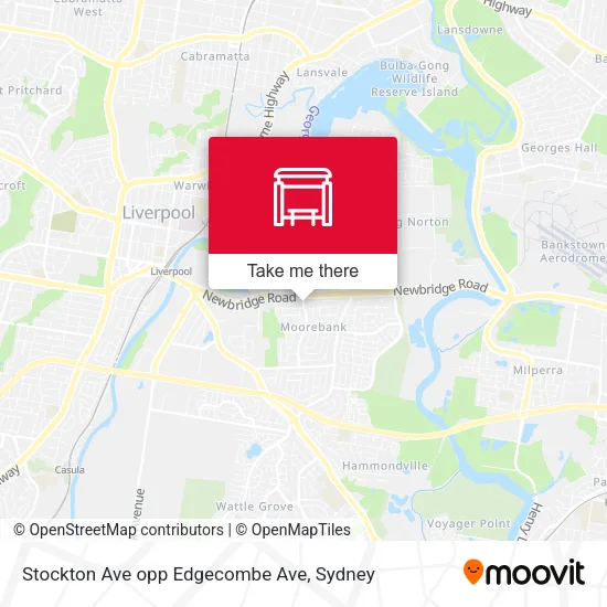 Stockton Ave opp Edgecombe Ave map