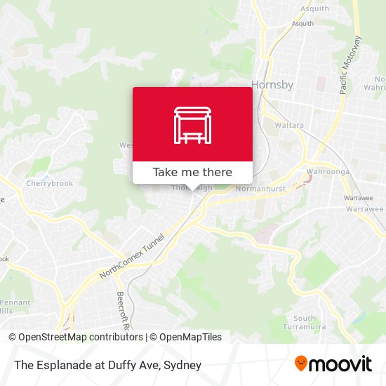 The Esplanade at Duffy Ave map