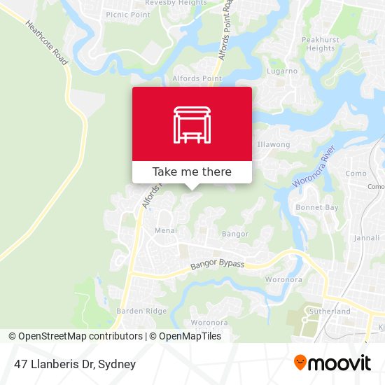 47 Llanberis Dr map