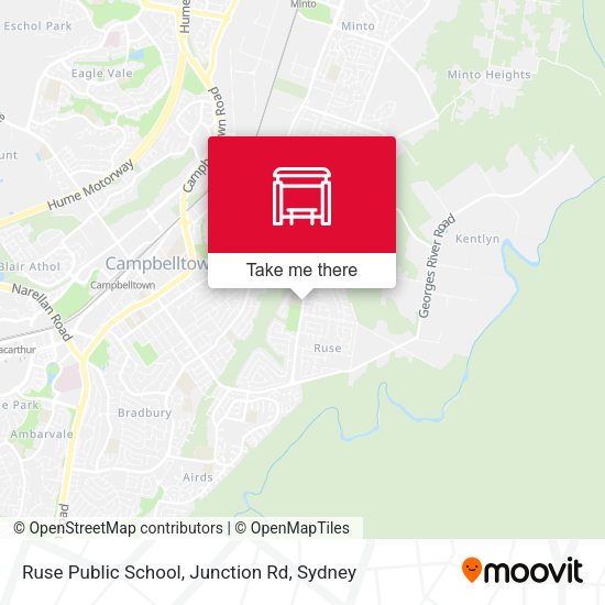 Ruse Public School, Junction Rd map
