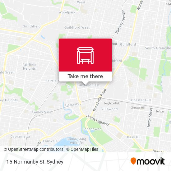 15 Normanby St map