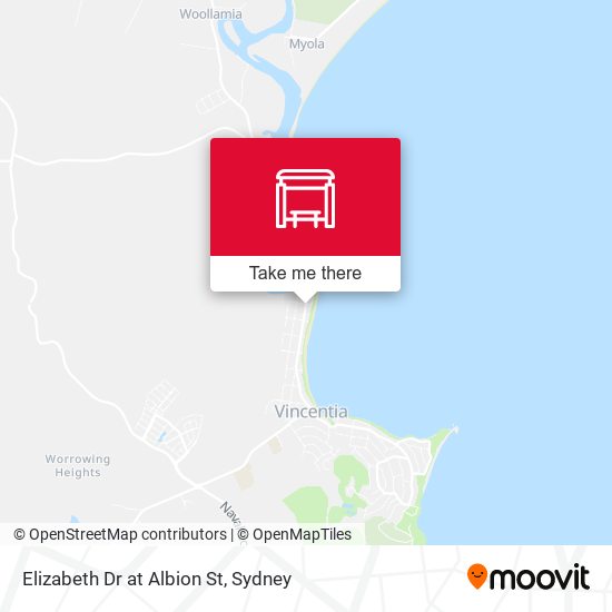 Elizabeth Dr at Albion St map
