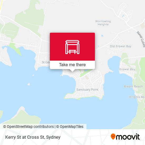 Kerry St at Cross St map