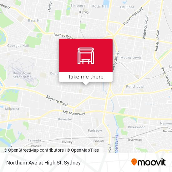 Northam Ave at High St map