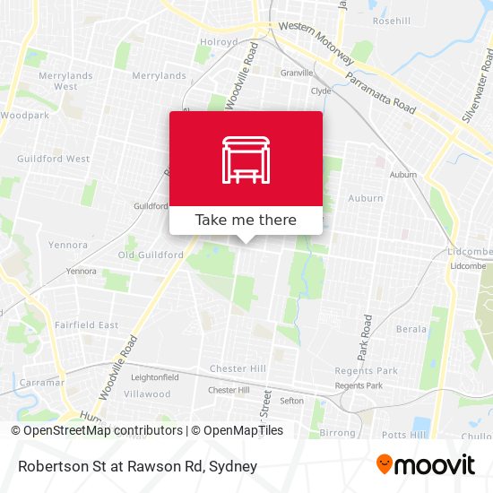 Robertson St at Rawson Rd map
