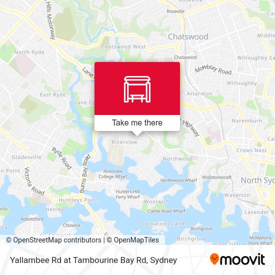 Yallambee Rd at Tambourine Bay Rd stop Routes, Schedules, and Fares