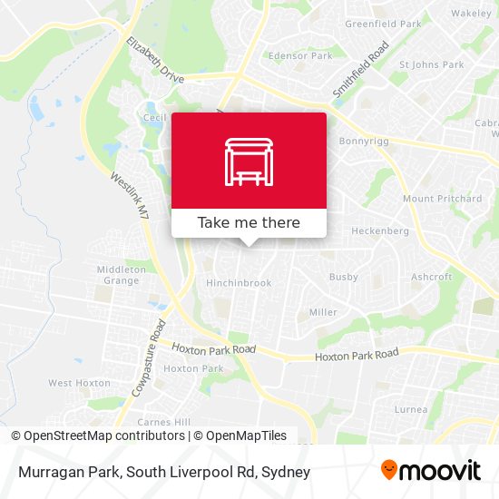 Murragan Park, South Liverpool Rd map