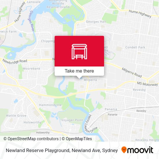 Newland Reserve Playground, Newland Ave map