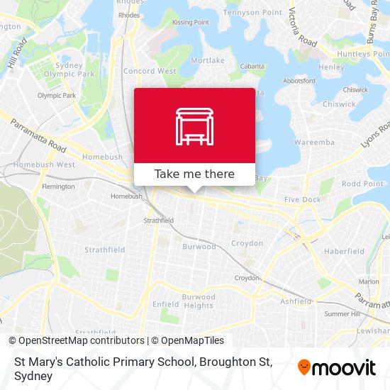 St Mary's Catholic Primary School, Broughton St map