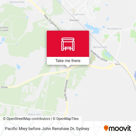 Pacific Mwy before John Renshaw Dr map