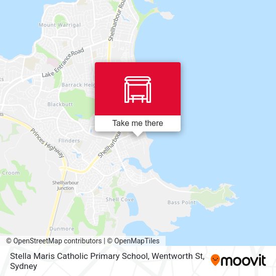 Stella Maris Catholic Primary School, Wentworth St map