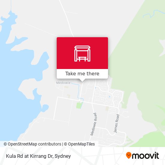 Kula Rd at Kirrang Dr map