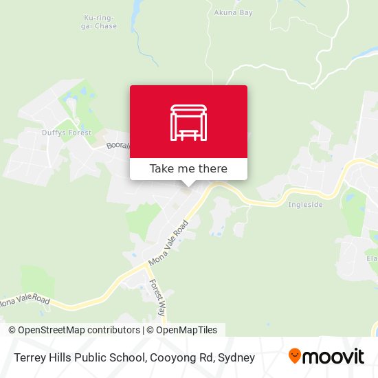 Terrey Hills Public School, Cooyong Rd map