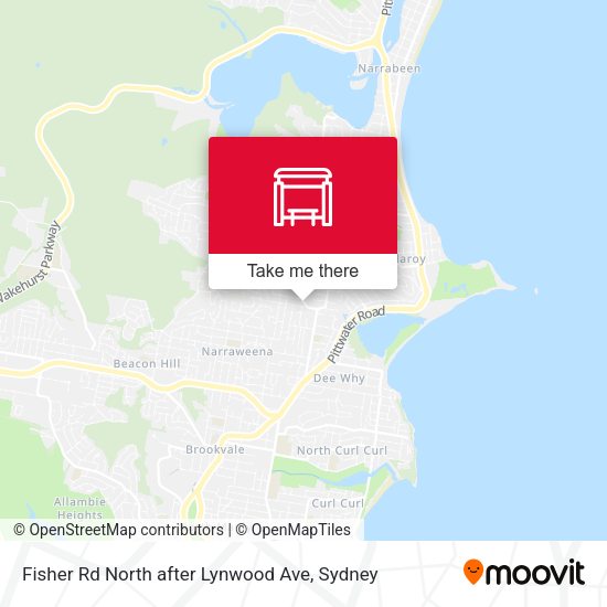 Fisher Rd North after Lynwood Ave map