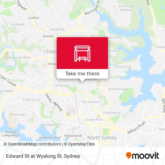 Edward St at Wyalong St map