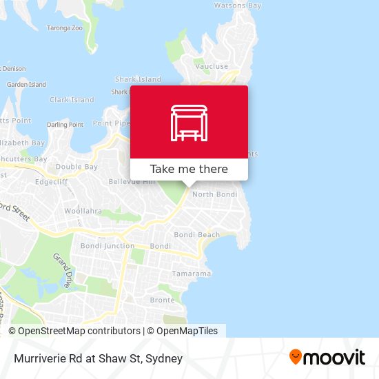 Murriverie Rd at Shaw St map