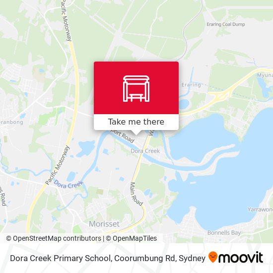 Dora Creek Primary School, Coorumbung Rd map