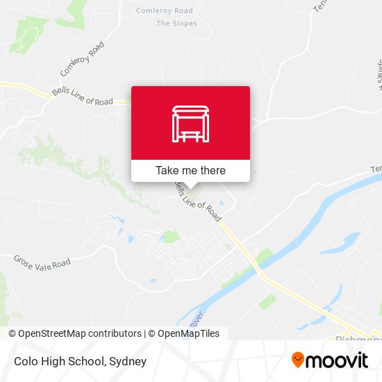 Colo High School map