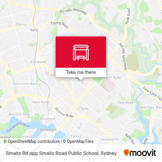 Smalls Rd opp Smalls Road Public School map