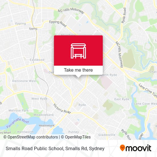 Smalls Road Public School, Smalls Rd map